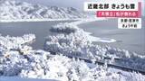 「最強寒波　近畿北部はきょうも雪　豊岡市では断続的な降雪　日本三景「天橋立」並木の松倒れる　雪への注意が必要」の画像1