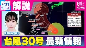【台風解説】非常に強い「台風30号」気になる進路は　高気圧の動き次第で九州接近や西日本方面への進路変更の可能性　21日夜は北日本で風強まるおそれ　22日には「一気に秋めく」寒暖差に注意