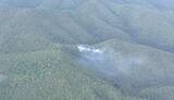 「【速報】京都・右京区の山林火事　約４時間後にほぼ消し止められる　けが人なし　焼失面積は調査中」の画像1