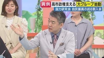 “高市総理支える”自民党内の新グループ「国力研究会」を橋下氏“否定”　「政党が機能不全を起こしている象徴…自民党がルールに基づいて機能していけば、こんな会は要らない！」と強く主張