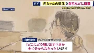 「どこに届け出ればいいか分からなかった」赤ちゃん2人の遺体を遺棄した罪に問われている母親　検察側は拘禁刑2年6カ月求刑