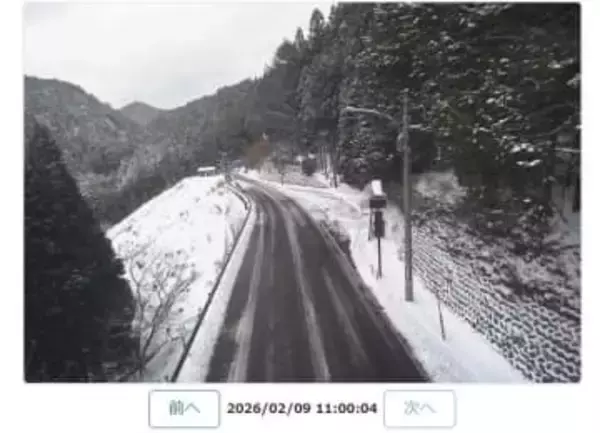 【速報】国道168号線　五條市の約12キロ区間が通行止め　「凍結」の影響