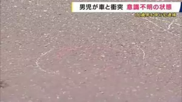 兵庫・豊岡市で小学1年生の男の子が車にはねられ意識不明　運転していた82歳の男を過失運転致傷の疑いで現行犯逮捕