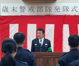 「警察手帳を画面越しに見せること絶対ない！」ニセ電話・SNS詐欺に要注意　ランニング巡回“パトロール隊”も投入　歳末特別警戒を開始　大阪府・泉南警察署