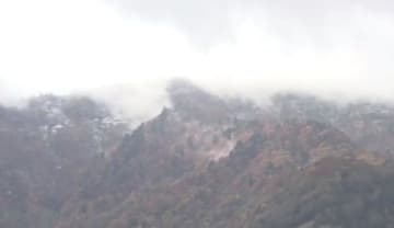 【速報】氷ノ山で初冠雪　去年よりも5日早く観測　地元観光協会が発表