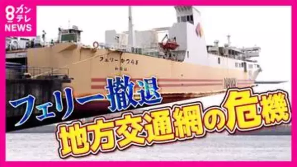 直面した地方交通機関の課題　50年の歴史も和歌山と徳島結ぶ南海フェリー「撤退」　観光客など需要あるものの“運送業の労働時間厳格化”「長時間航路」敬遠で利用伸びず　維持に自治体が船の更新費用負担など要請も