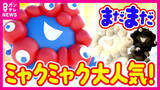 「ミャクミャク人気は今も絶好調「再会セレモニー」は約4万人応募『倍率100倍』“白ミャクミャク”ぬいぐるみなど新バージョンも登場　次なる構想はヒョウ柄と飴ちゃん？」の画像1
