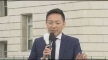 「1カ月前、3カ月前に辞職届を出すっていうのが当たり前のルール」納藤保さんの第一声　大阪府知事選挙