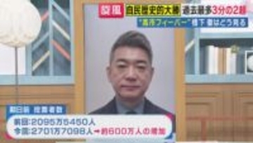 「永田町のにおいがしない」橋下徹氏が読み解く高市早苗フィーバーの正体、飲み食い政治との決別が生んだ熱狂【衆院選】