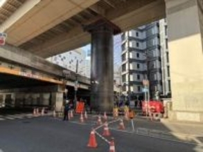 新御堂筋パイプ”隆起”事故　１７日までに平面道路の”通行止め”解除の方針　大阪市