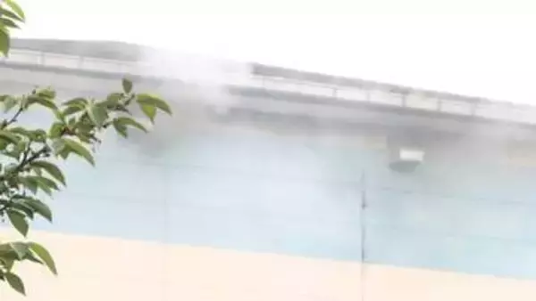 市のごみ処理施で火事、現在も鎮火せず消火活動が続く…土佐市の「北原クリーンセンター」（20日19:00時点）