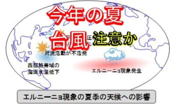 今年の夏、台風の接近・上陸は多いかも⋯気象庁が今年の夏の天候の予報を発表