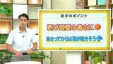 「高知の天気　５日　日差し届き暑さ戻る　山岸拓気象予報士が解説」の画像1