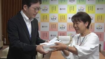 「今の計画は1回白紙に⋯」県民体育館の再整備「見直し」求め市民団体が署名提出　3日前に「基本計画」策定・公表も津波浸水・住環境への影響を懸念【高知】