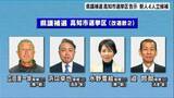 「衆院選と同じ2月8日投開票　県議補選高知市選挙区告示　新人4人が立候補」の画像1