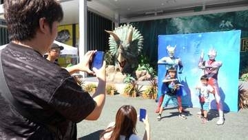 海洋堂ホビー館四万十にウルトラヒーローがやってきた！