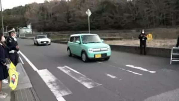 信号機のない横断歩道は「歩行者優先」、一時停止しなかったら“違反”⋯中学生が啓発活動　「横断中の事故は重体事故につながる傾向」【高知】