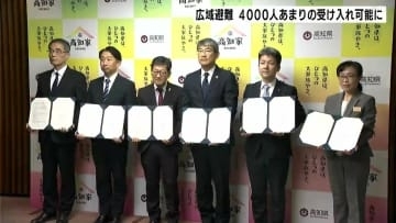 「広域避難」で新たに4102人の避難者受け入れ可能に　南海トラフ地震“避難者の半数”7万2000人が行き場を失う想定の高知市・香南市が香美市などと協定