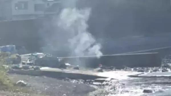 “海岸で野焼き”で男性を摘発　ウェットスーツや食器など家庭ごみ約12.5kgを焼却処分した疑い「1年ほど前からやっていた」【高知・土佐清水】