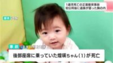 失われた1歳の命「事故の記憶ない」と証言した被告に両親は…運転支援システム使用、助手席足元のサンダルに手を伸ばし、車線はみ出して正面衝突