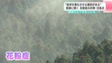 普段からできることは「『生活リズムを整える』というのが一番」　医師に聞いた花粉症の対策・注意点