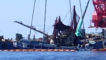 漁船同士が衝突・1隻沈没の事故「双方の船長が見張りを怠ったのが原因」　船長2人を業務上過失往来危険の疑いで書類送検【高知】