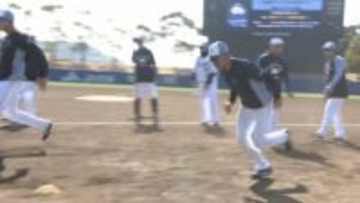 元銀行員のドラ6川田悠慎選手、明徳義塾高校出身・岸潤一郎選手ら初日から精力的に始動！埼玉西武ライオンズ2軍3軍高知キャンプスタート