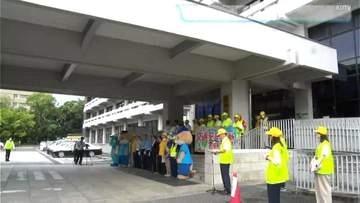 9月21日スタート　秋の全国交通安全運動前に県庁で出発式（高知）