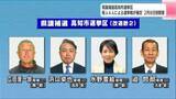 「高知県議会高知市選挙区の補欠選挙が告示　新人4人による選挙戦が確定　2月8日投開票」の画像1