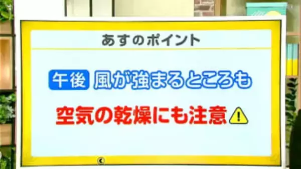 高知の天気　18日　広い範囲で晴れ　午後から風の強まるところも　山岸拓気象予報士が解説