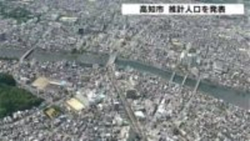 高知市の推計人口30万9423人…減少幅は縮小　20代と30代では転入者数の増加も