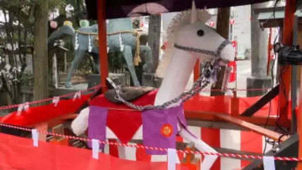 高知市の神社では迎春準備が整う　高知八幡宮では境内で育った柿の配布も予定　三が日で3万人の初詣客見込む