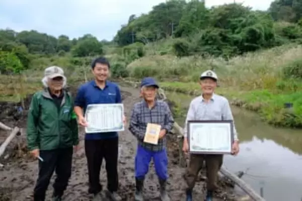 80代の男性2人が整備した「農林園」が生物多様性のモデルに認定　過疎高齢化地域に光