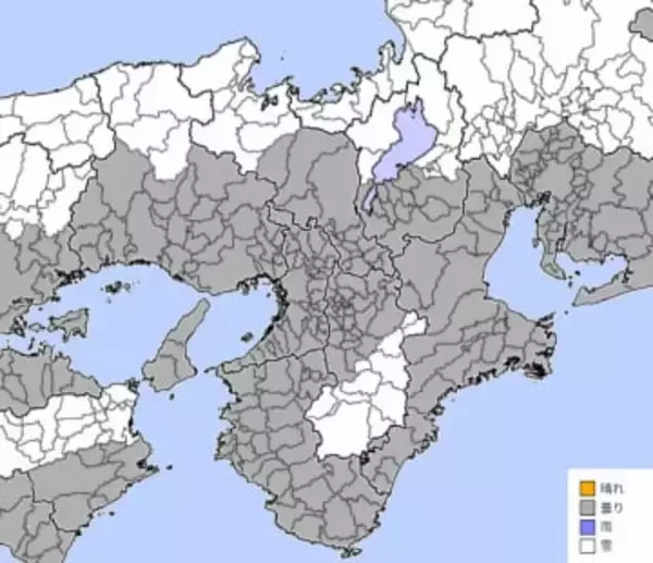 近畿地方、大雪・暴風雪の警報発表の可能性　立ち往生やカーポート倒壊など警戒を