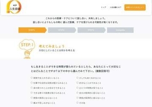 「自分はどのような最期を迎えるのだろう」そんな時には「人生会議」が役立つかも