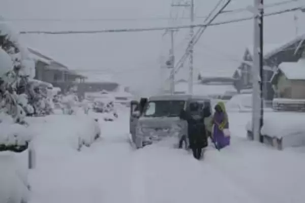 【速報】【大雪】京都の山間部、軒並み積雪1m超　京都市最北の集落も73cm、除雪事故など警戒を