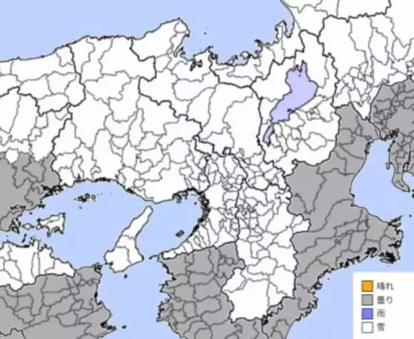 【速報】近畿地方、京都・兵庫の広範囲で大雪警報の可能性　衆院選の投開票日を直撃、大阪も雪の予報