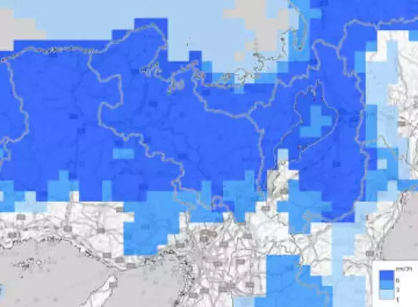【速報】京都府、きょう21日夜以降に大雪警報発表の可能性高まる　京都市中心部も数センチ積雪恐れ