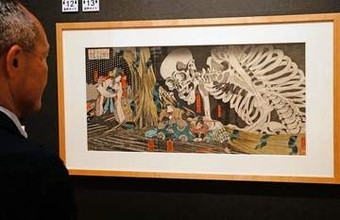 かわいいな猫も勇ましい武士も「何でも描ける」浮世絵師・歌川国芳　京都で見れます