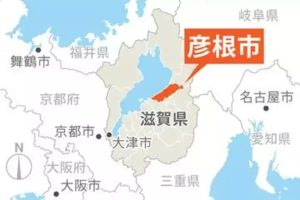 彦根城近くで約400軒が一時停電　滋賀・彦根市