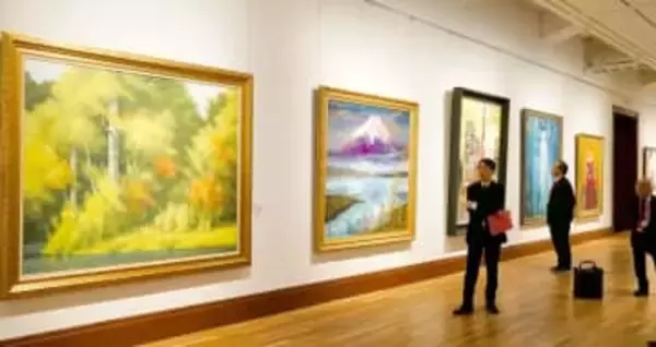 「竹林とスズメ」「澄み切った海」あすから日展京都展、日本画や洋画など5分野449点の力作並ぶ