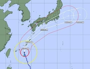 【速報】【台風6号】近畿地方、6月3日に最接近へ　暴風、警報級の大雨や高波に警戒を