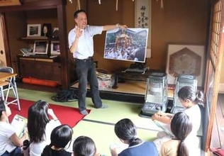 京都通なら知っている？「弁当打ち」とは　祇園祭のみこしにゆかり、地元児童が歴史学ぶ