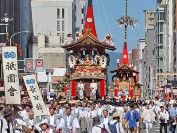 【速報】京都・祇園祭前祭の山鉾巡行は「予定通り開催」　熱中症に警戒呼びかけ