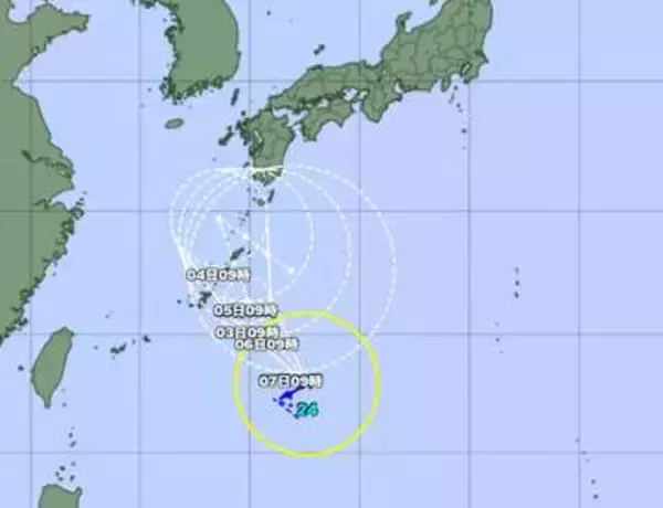 【台風24号】近畿全域で「レベル4危険警報」の可能性　長期間の大雨、土砂災害リスク高まる