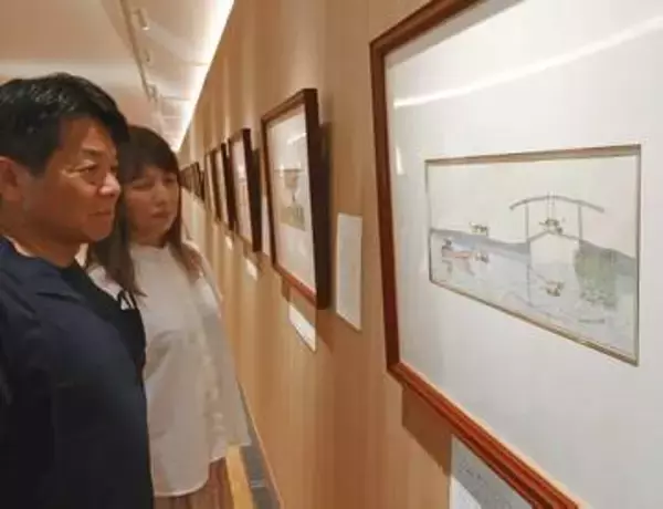 安野光雅さん生誕100年の記念展　イソップ寓話の水彩画公開「かわいらしい」と感動の声