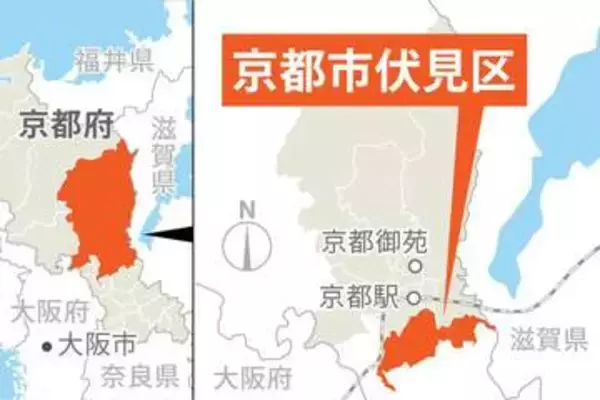 京都市伏見区のコンビニ、男が刃物で現金要求　何も取らずに逃走