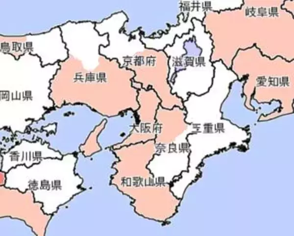近畿地方、きょう3日夜から大雨警報発表の可能性　京阪神や奈良、和歌山で激しい雨の恐れ