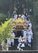 京都の祭りに東京や愛知から助っ人　みこし担ぎ手不足救う、丹後ちりめんで栄えた町に祭りばやし