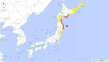 青森県で最大震度5強の地震、近畿でも揺れ　北海道と東北に一時津波警報